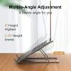 Foldable Alloy Laptop Stand