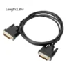 DVI-D Male to Male 24+1 Cable