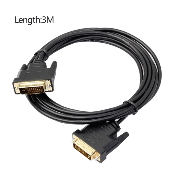 DVI-D Male to Male 24+1 Cable
