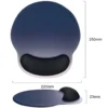 Random EVA Wrist Support Mouse Pad L22cm W25cm H2.3cm